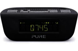Pure Siesta Mi Series 2 DAB/FM Alarm Clock Radio - Black